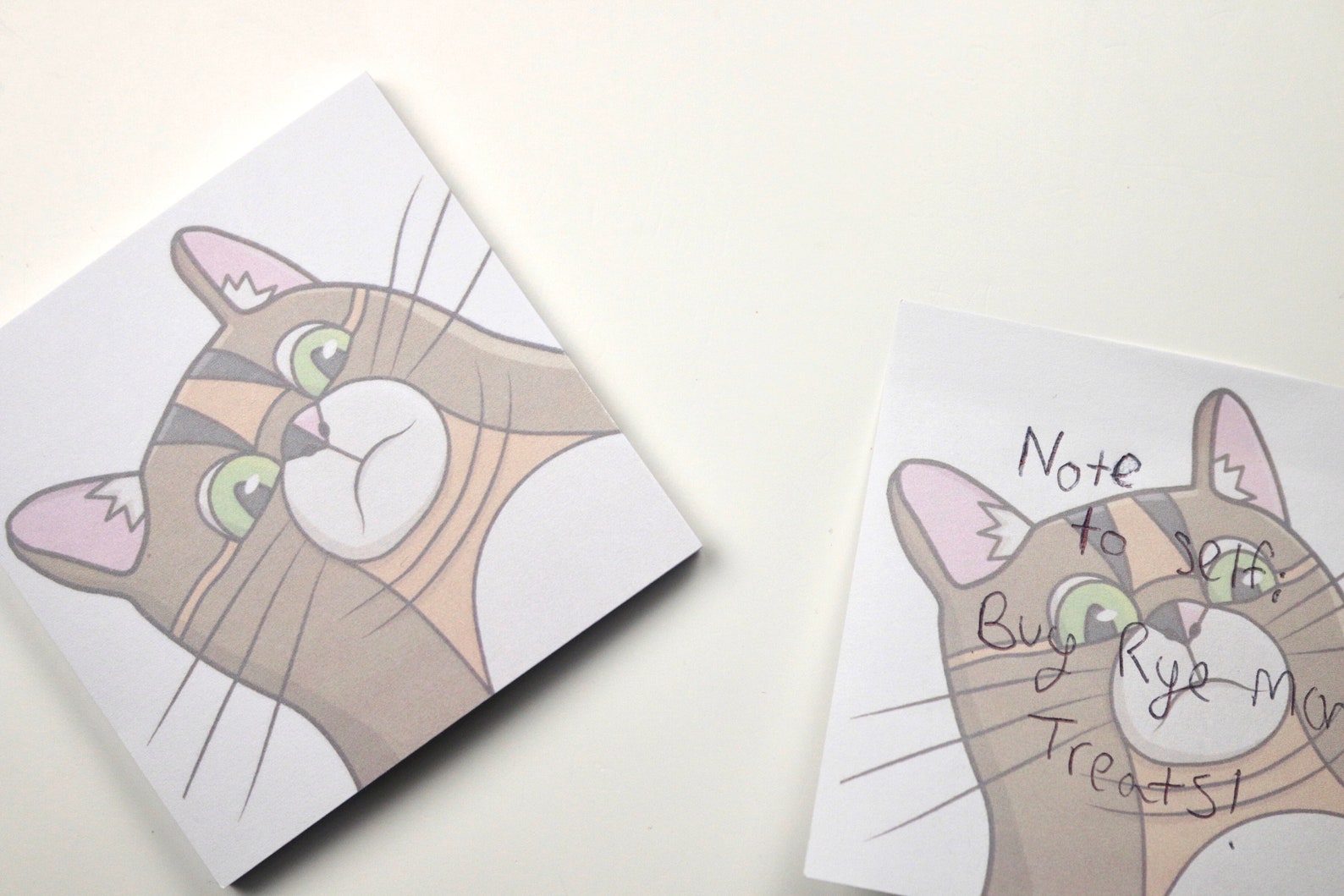 Wrendale | Ladybird Cat Sticky Notes | Of Norfolk - View #3