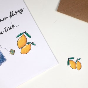 Handgemachte get Well Grußkarte | Minimale Grußkarte | SentimentalE Karte | Leere Grußkarte | Fühlen Sie sich besser Grußkarte