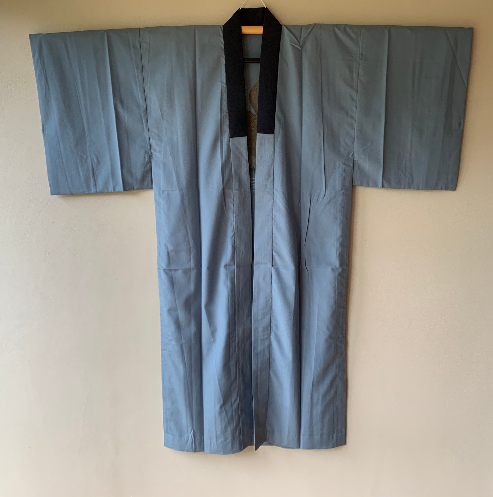 Vintage Japanese Kimono undergarment juban for men dressing Etsy