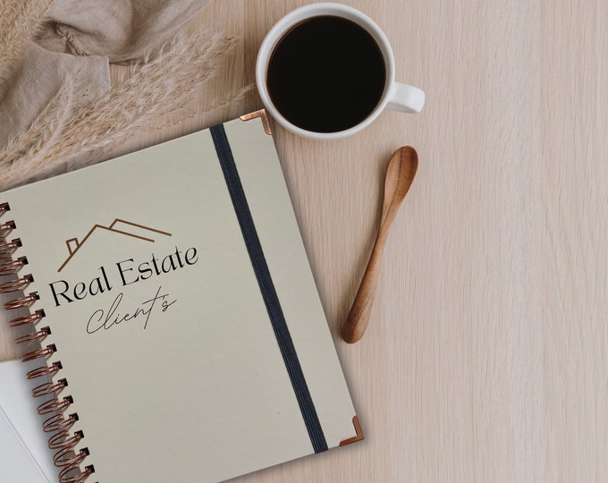 Real Estate Agent Planner, Realtor Planner, Realtor Closing Gift, Gift ...