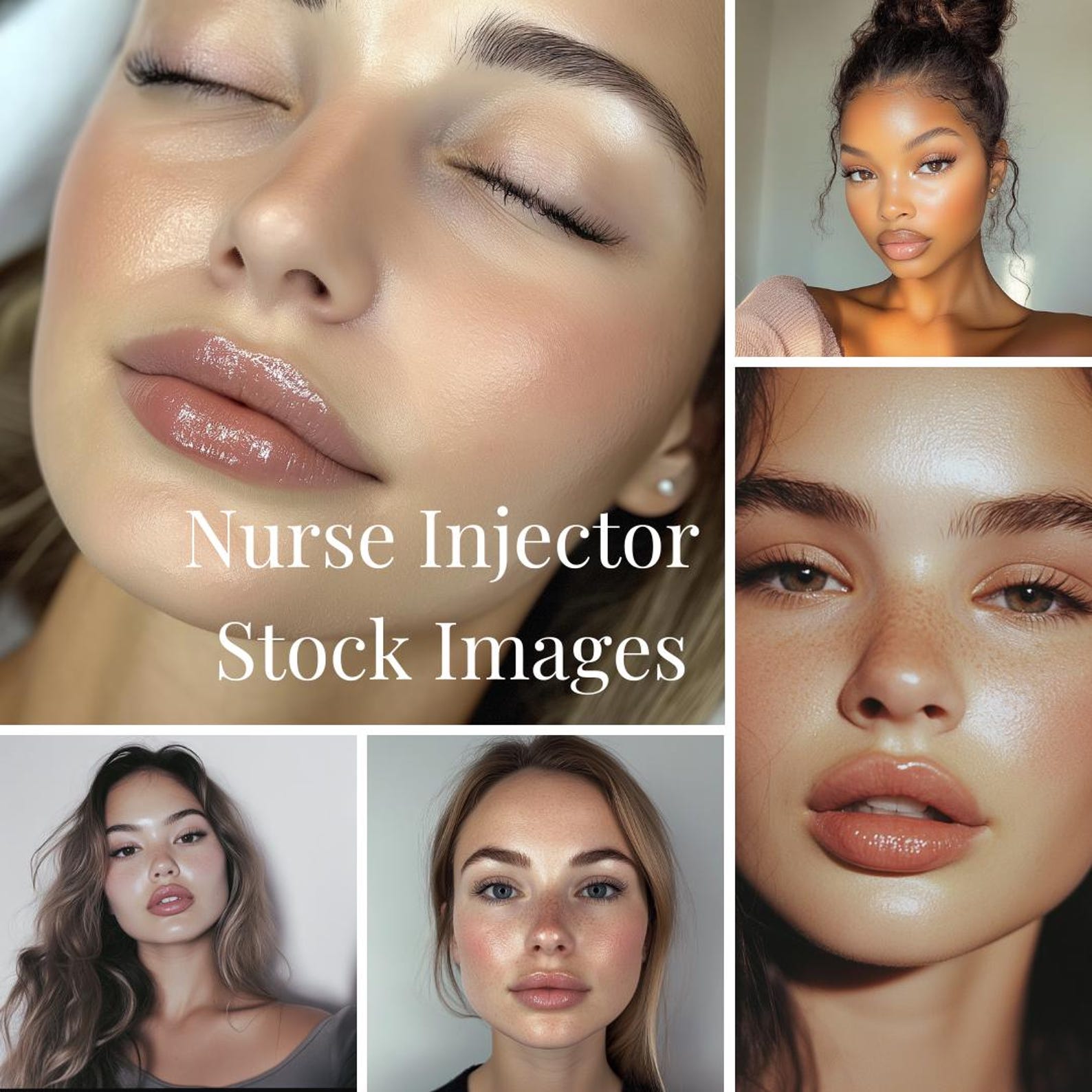 Nurse Injector Stock Photos, Lip Filler and Botox Stock Photos, Nurse ...