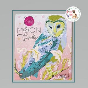 IN STOCK Aurifil Tula Pink Moon Garden Collection 50wt Weight Quilting Thread Set of 10 spools - English Paper Piecing - Quilting Thread