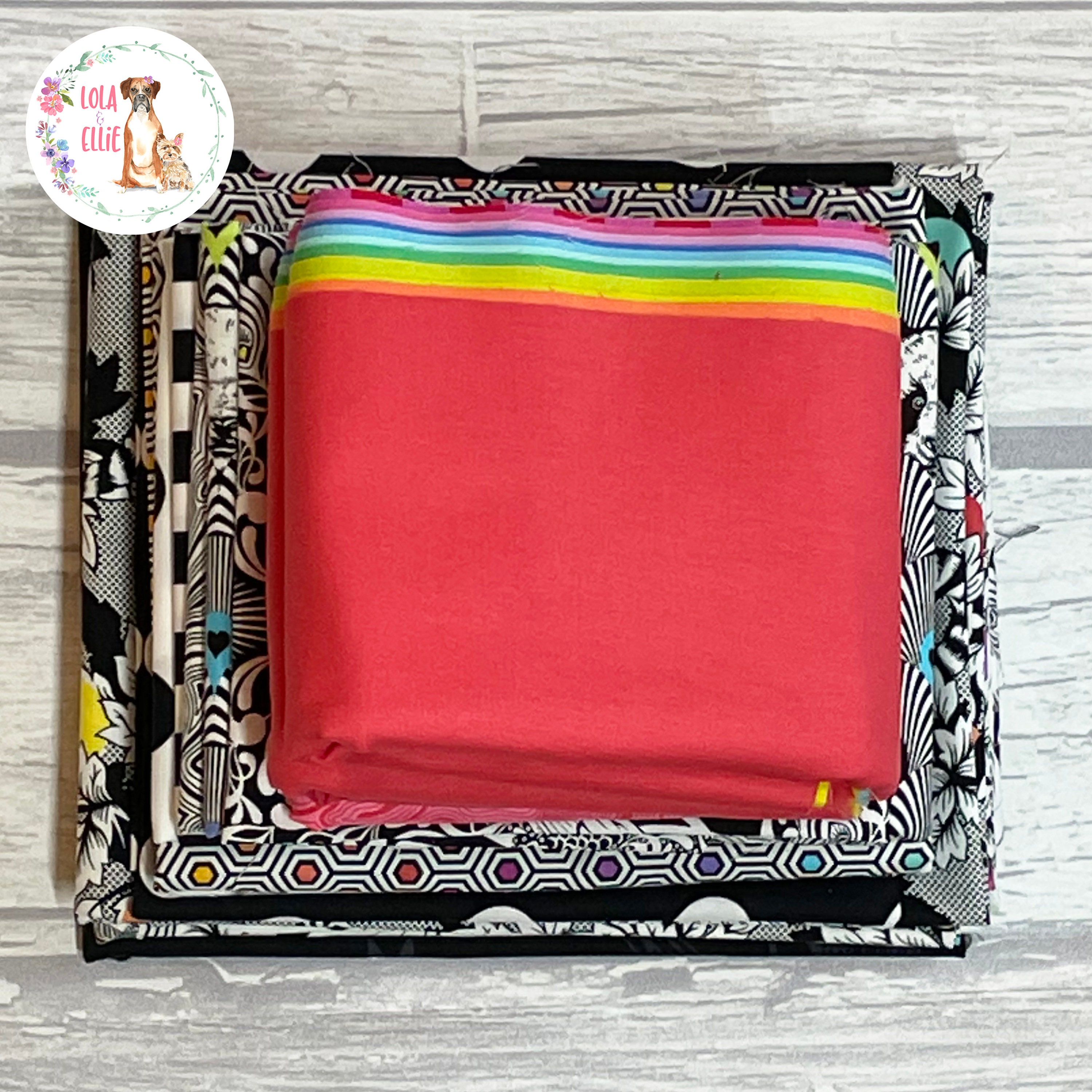 Tula Nova Quilt Kit FABRIC INCLUDED Epp Kit English Paper Piecing Kit Tula  Pink EPP Kit Featuring Tula Pink Linework - Etsy