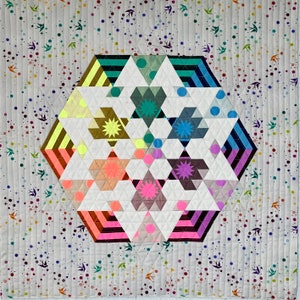 Diamond Dust Kit Diamond Dust Complete Paper Piece Pack Diamond Dust Templates Tula Pink True Colors Charm Pack  EPP  English Paper Piecing