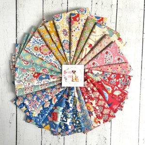 Tilda's Jubilee Fabric Bundle: Mega Blenders, Fat Quarter, Half Yard