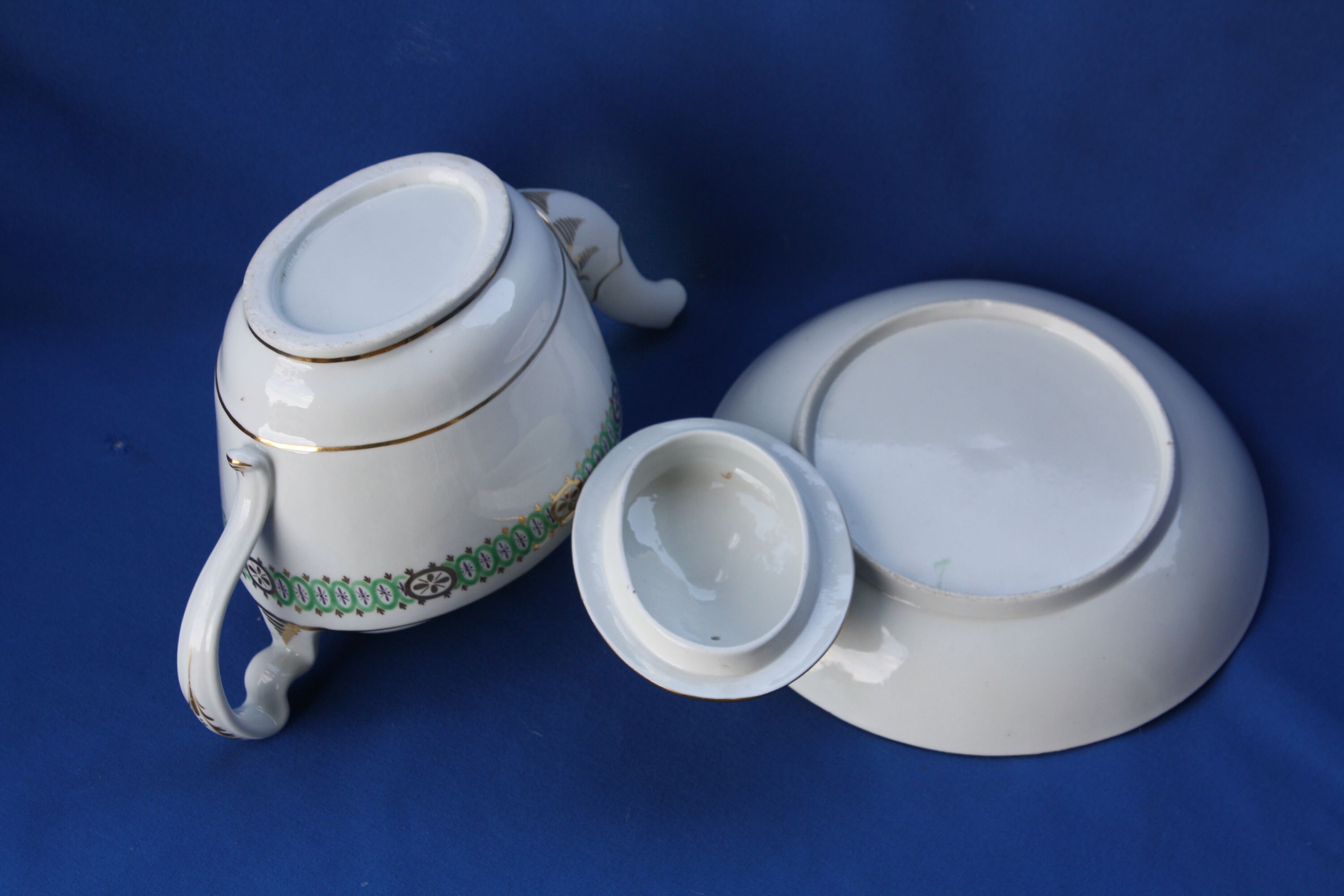 アンティーク フライト＆バー ウースター 18世紀 パターン 314