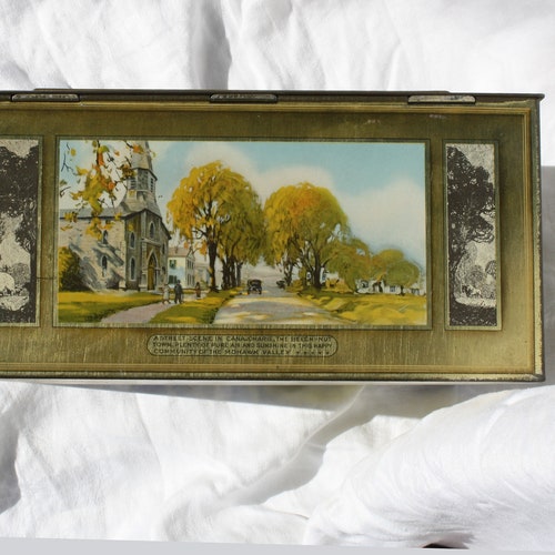Vintage Lithographed shops Counter Tin Box