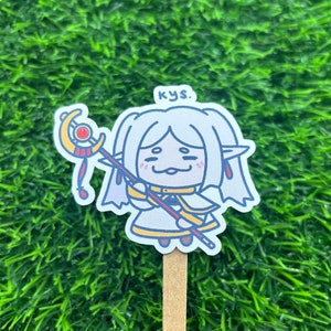 Journey Elf KYS Vinyl Sticker | Water Resistant Sticker for Laptops, Water Bottles, and Notebooks
