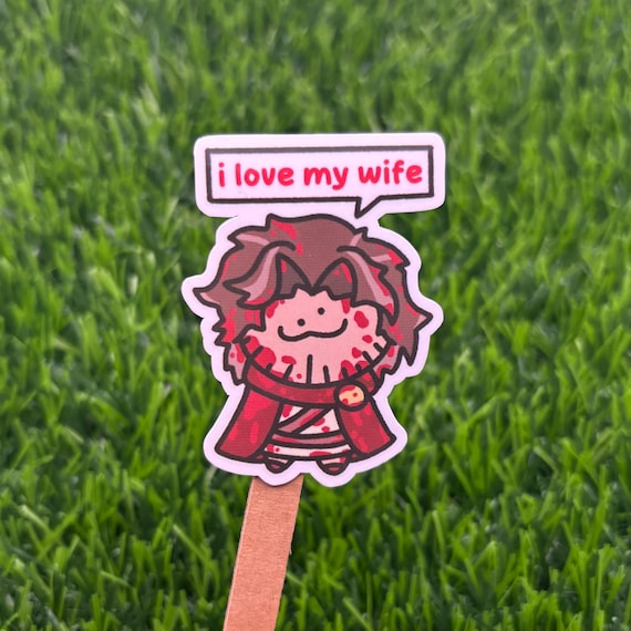 Odysseus I Love My Wife EPIC The Musical Vinyl Sticker: Waterproof Decal AI FREE Human Made