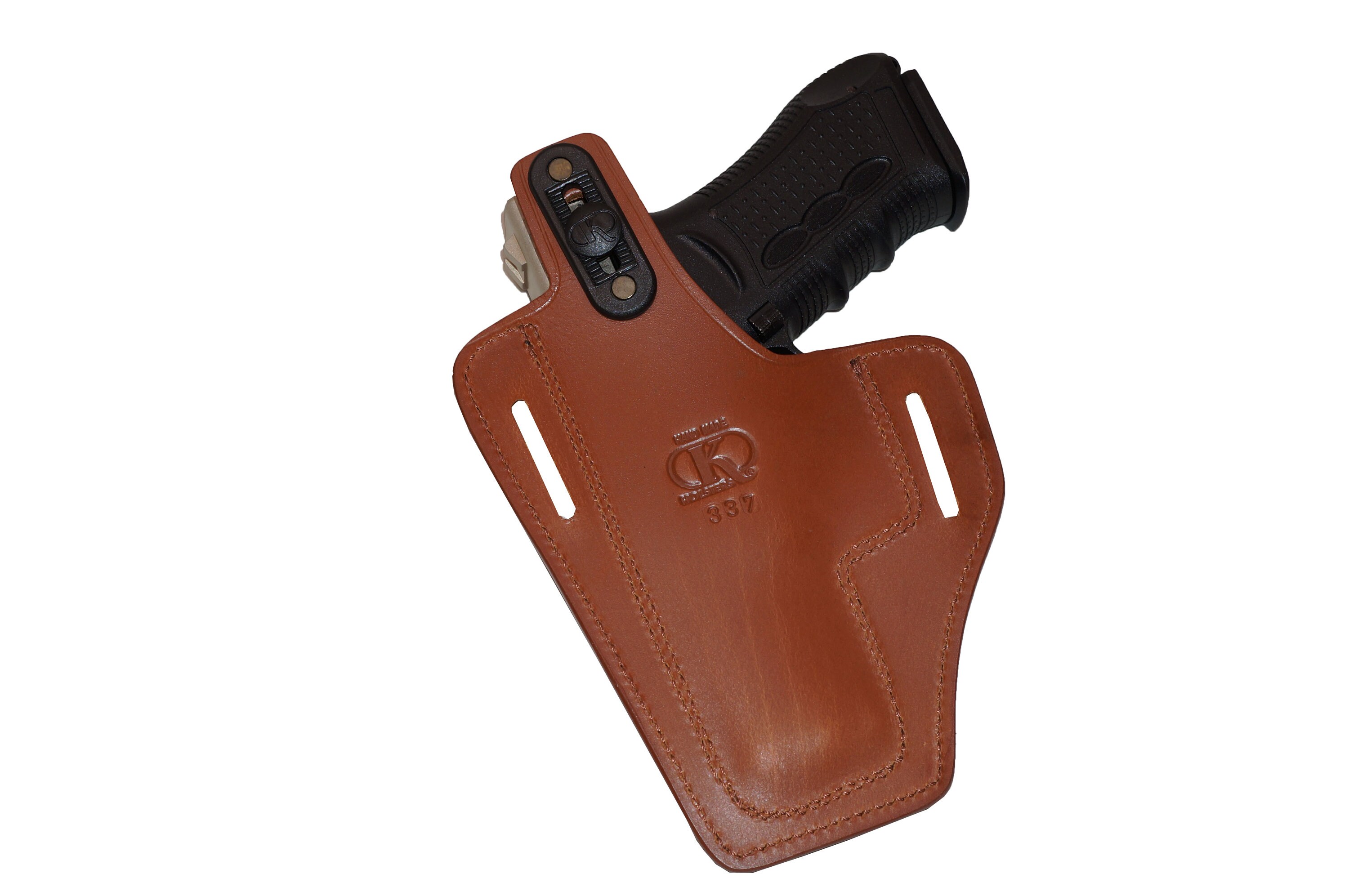 ALIS337 2 Slot Pancake Holster Thumb Break RH Fits GLOCK 17 Etsy