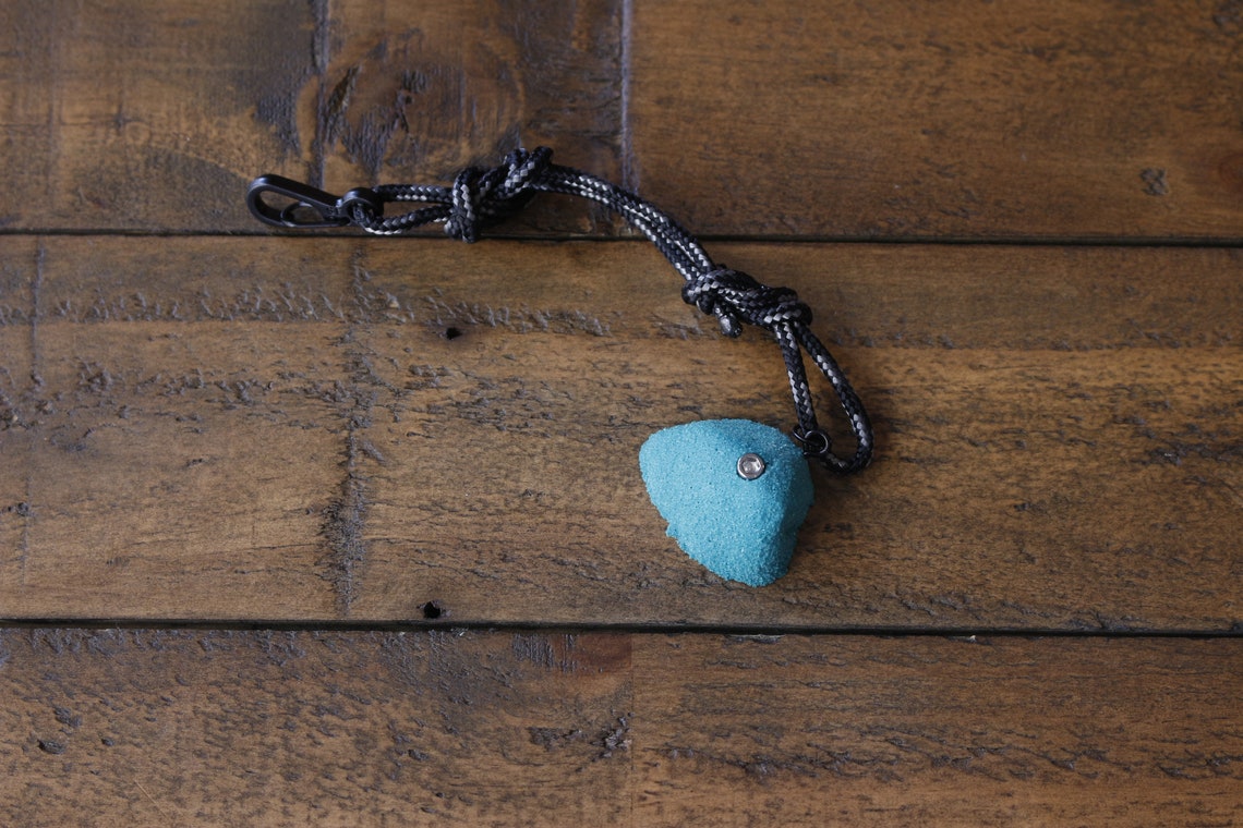 Rock Climbing Indoor Holds KeyChains with paracord and S knot Etsy