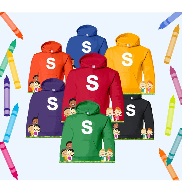 S Youth/Toddler Hoodies, Costume, Halloween Costume, Funny Hoodies, Kids