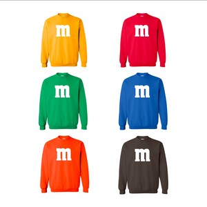 m&m sweatshirt costume