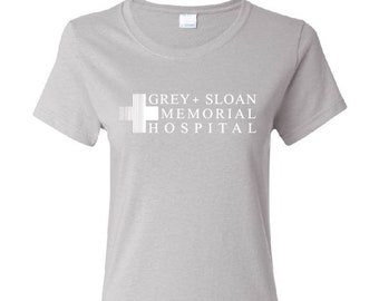 Grey's Anatomy Shirt, Grey Sloan Memorial Hospital T-Shirt, Grey Anatomy Crew Neck Shirt | Meredith Grey's Anatomy Gift