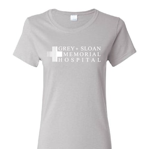 Grey's Anatomy Shirt Grey Sloan Memorial Hospital - Etsy