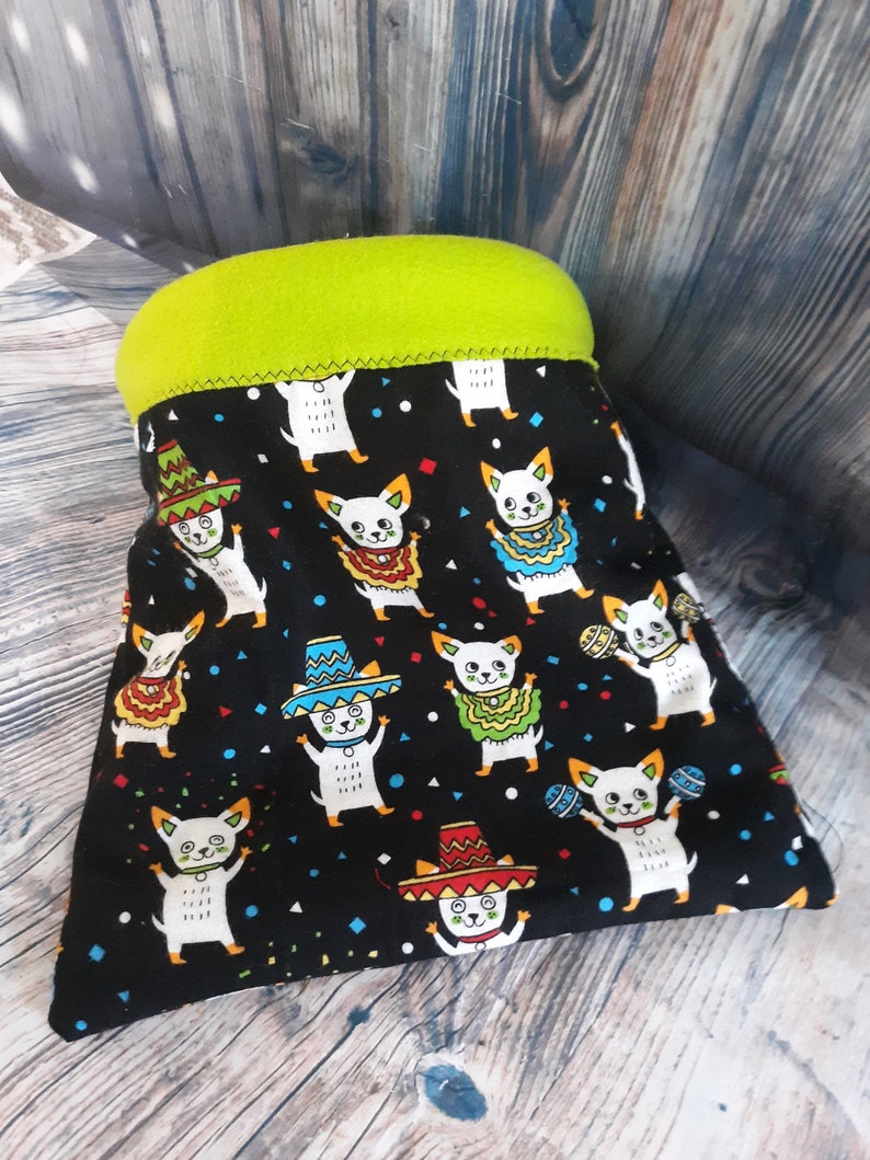 Small animal guinea pig fleece snuggle sack C&C cage Etsy