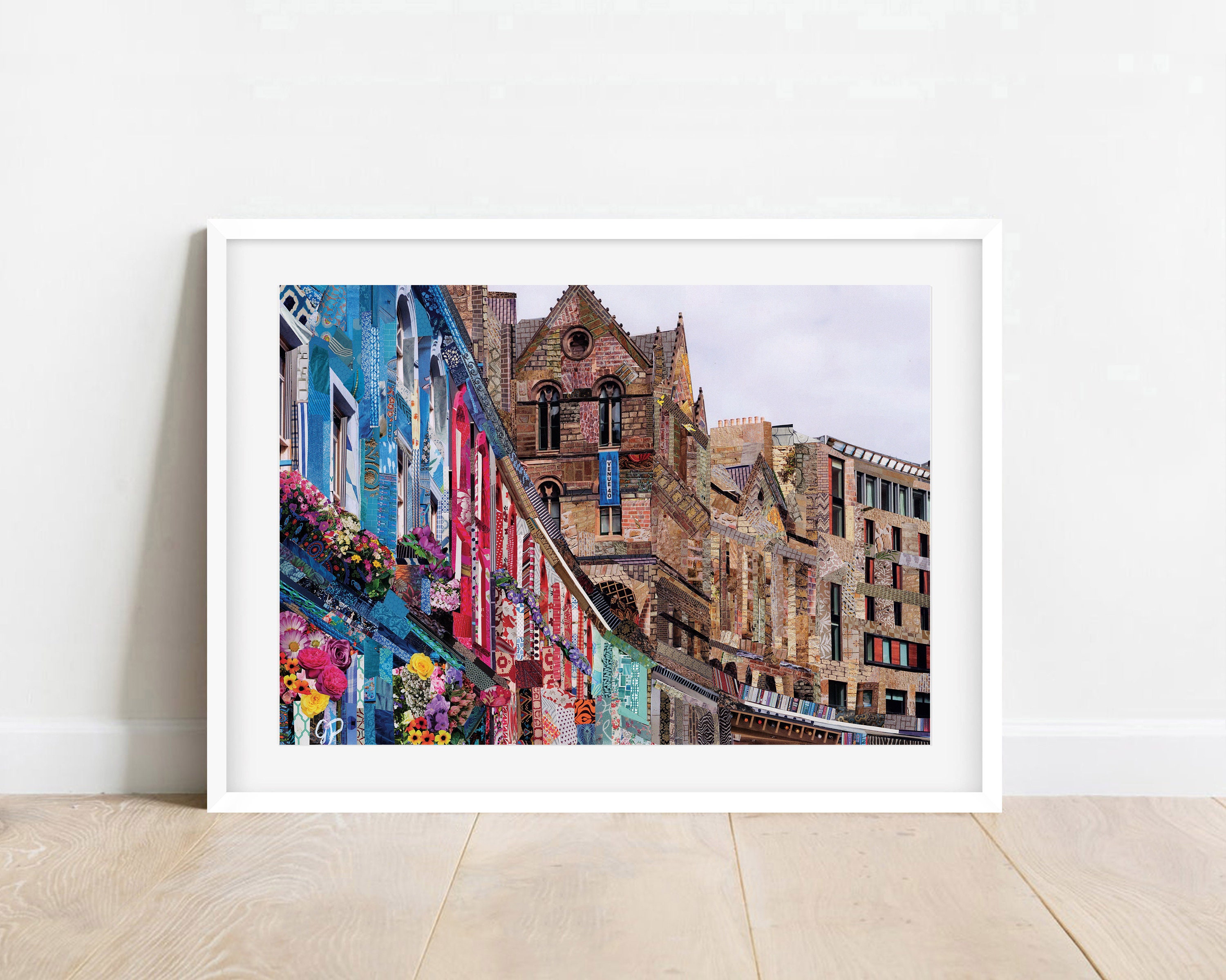 A3/A4 Edinburgh 'Victoria Street' Art Print Edinburgh Etsy