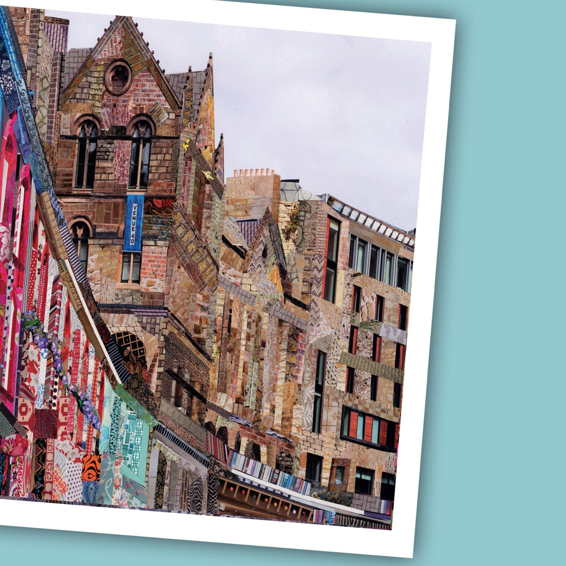 A3/A4 Edinburgh 'victoria Street' Art Print Edinburgh Etsy UK