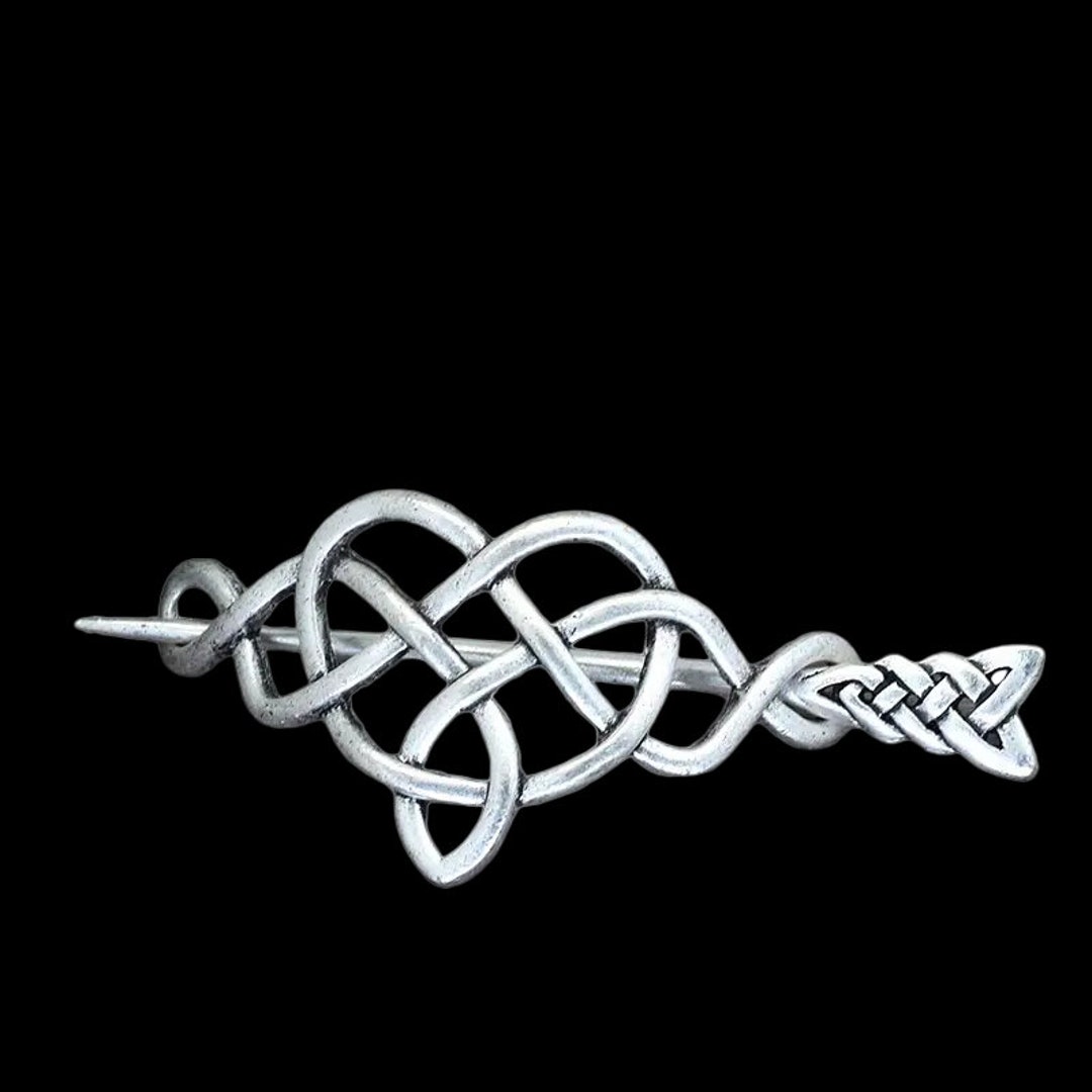Viking Norse Celtic Infinity Knot Hair Pin Etsy
