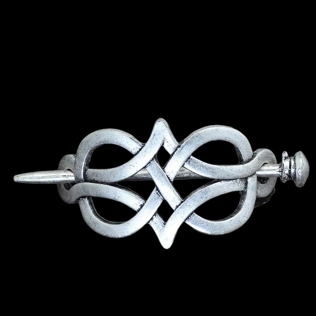 Viking Norse Celtic Infinity Knot Hair Pin Etsy