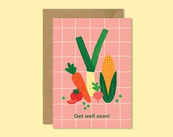 Get Well Soon Greeting Card