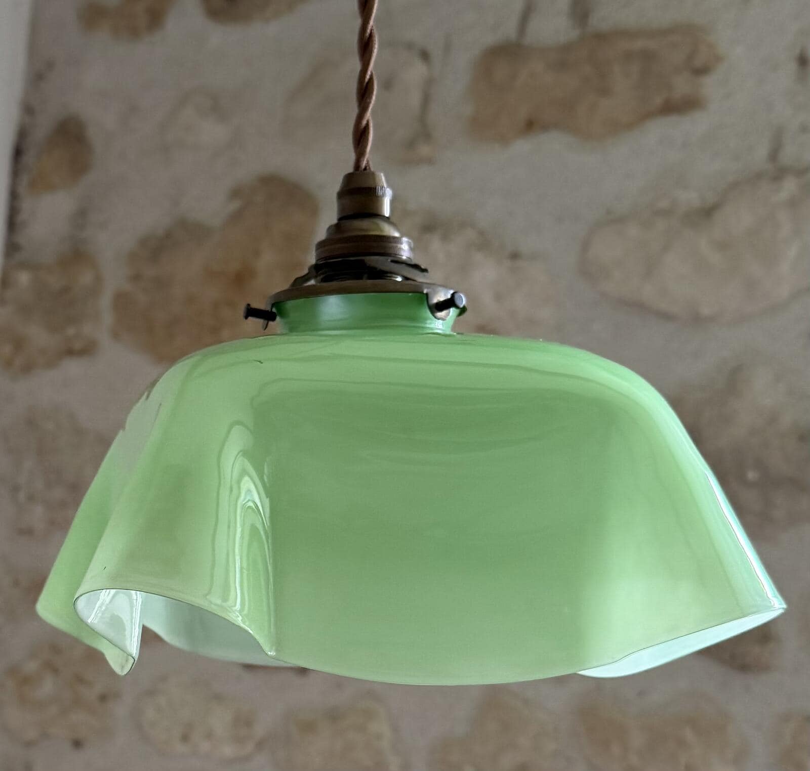 Glass light shade blue - Etsy 日本