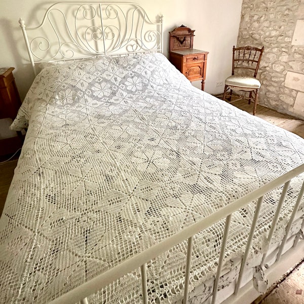 Lace Bedspread Etsy