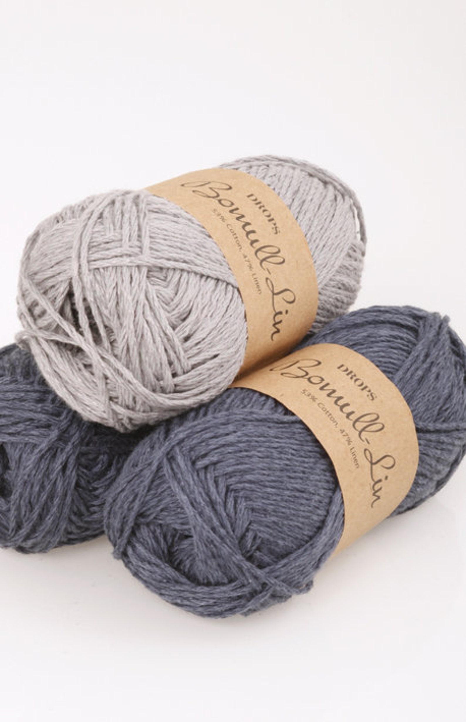 Drops BomullLin yarn Knitting yarn Drops cotton yarn Drops Etsy