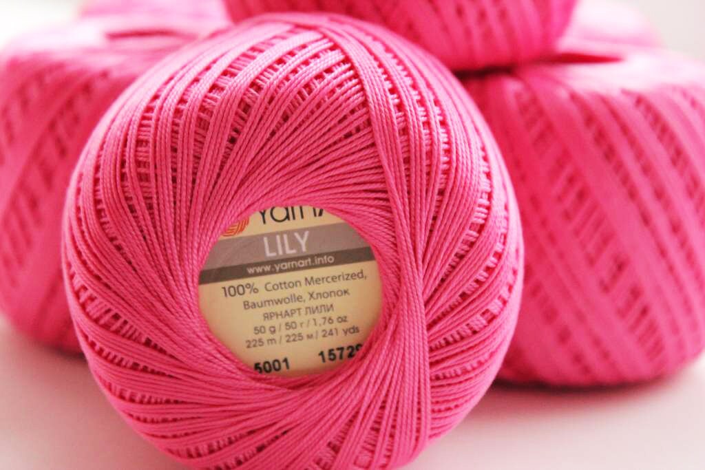 YarnArt Lily yarn Cotton yarn Crochet yarn Embroidery thread Etsy