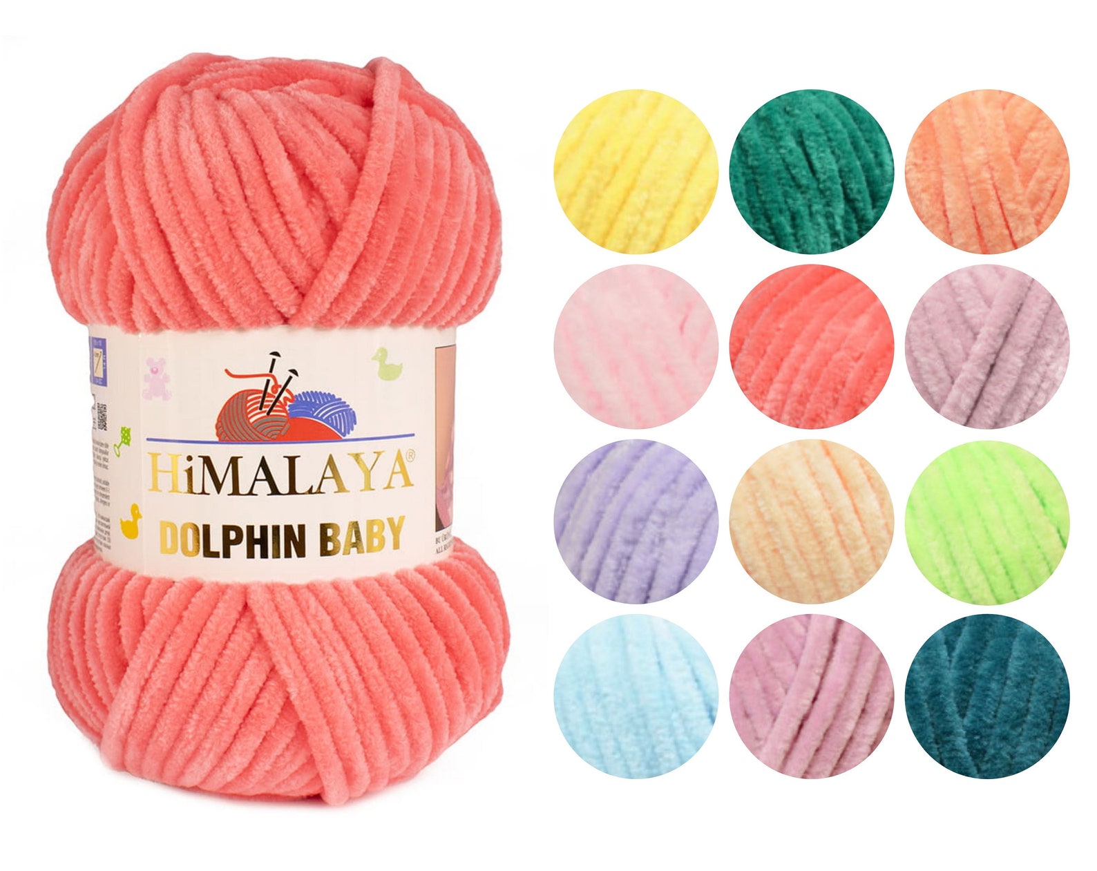Himalaya Dolphin Baby yarn Himalaya plush yarn Baby yarn Kid Etsy
