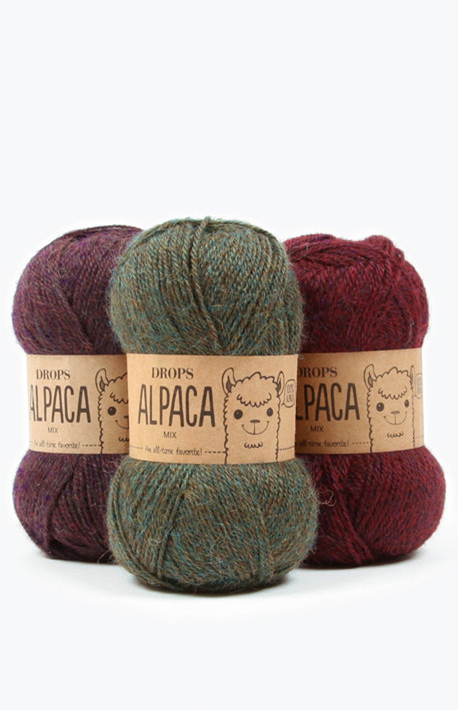 Drops Alpaca yarn Drops Alpaca uni color yarn Drops Alpaca mix Etsy