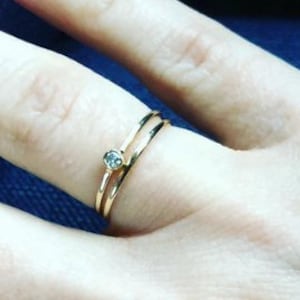 Banda di impilamento minimalista da 1 mm