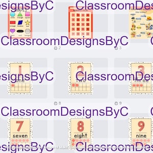 Silly Bear Classroom Poster Bundle