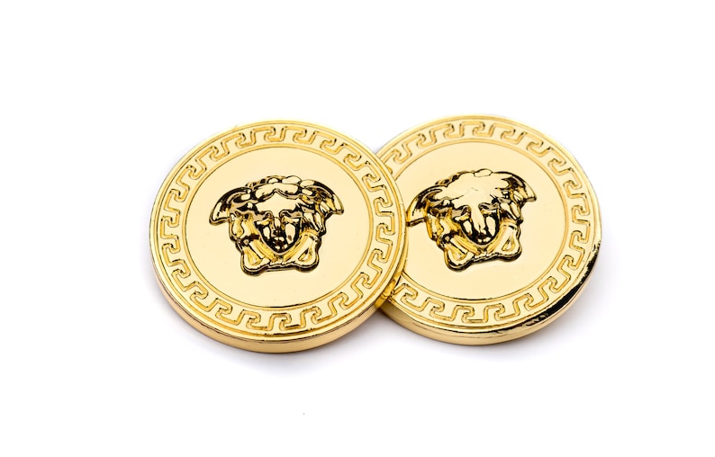 Versace buttons 2 sizes Etsy