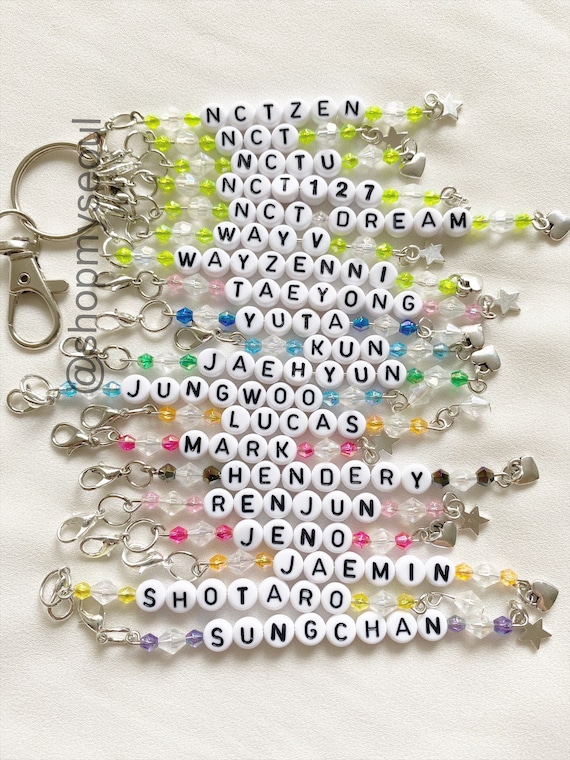 NCT NCTDREAM チソン　ビーズキーホルダー　キーホルダー　ハンドメイド NCT NCTDREAM チソン ビーズキーホルダー キーホルダー ハンドメイド