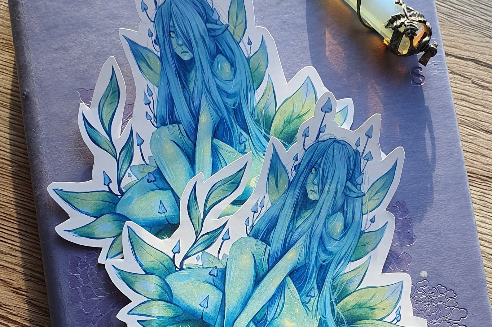 Water Nymph Sticker Etsy