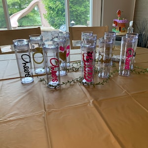 Custom Insulated Double Wall Tumblers 16oz with lid and straw