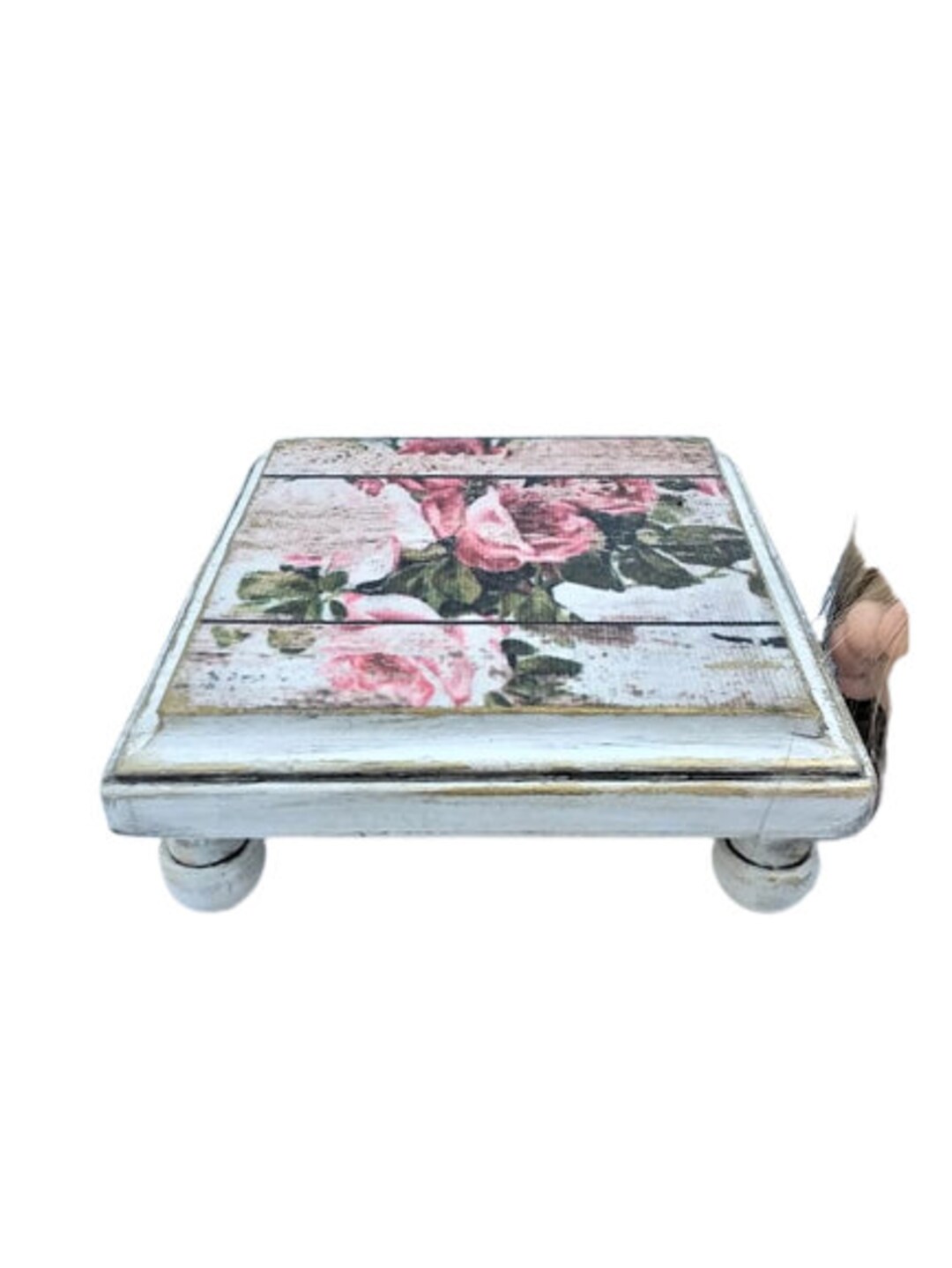 Mini Victorian Style Wood Riser, Farmhouse Decor, Tiered Tray Display ...