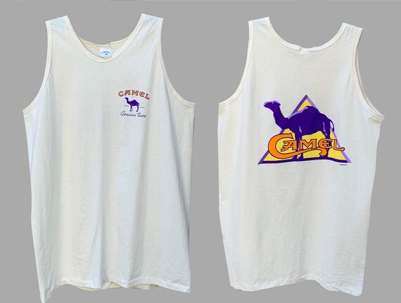 Camel Cigarette Tank Top Deadstock cigarette brand