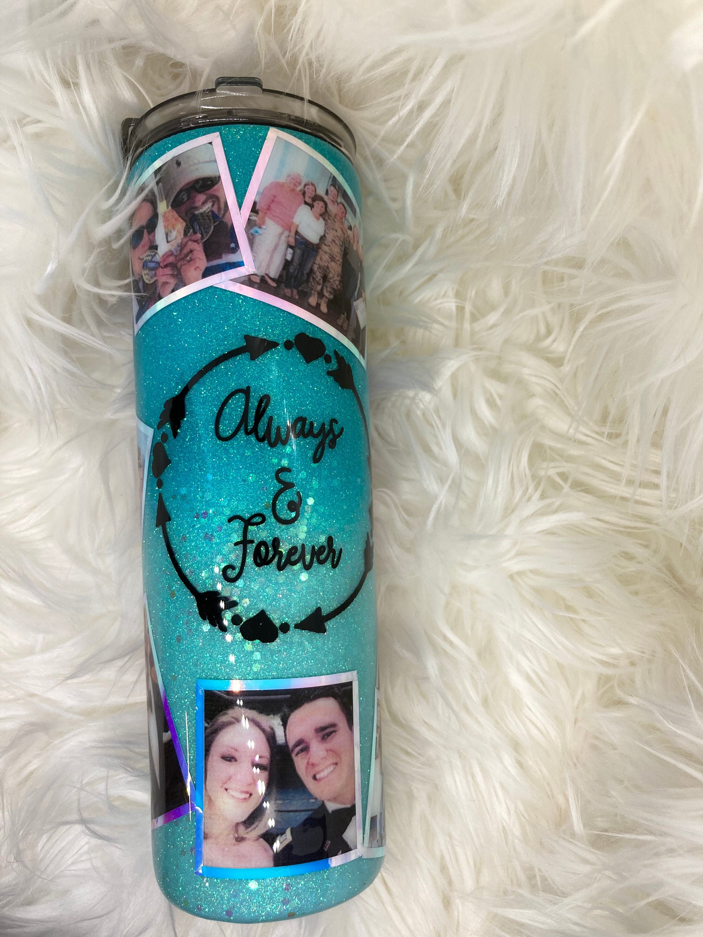 Custom photo tumbler photo collage tumbler personalized Etsy