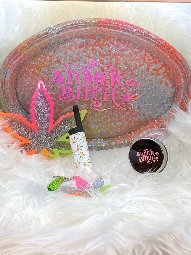 Stoner Rolling Tray Set Rolling Tray Set for Women Girly Etsy