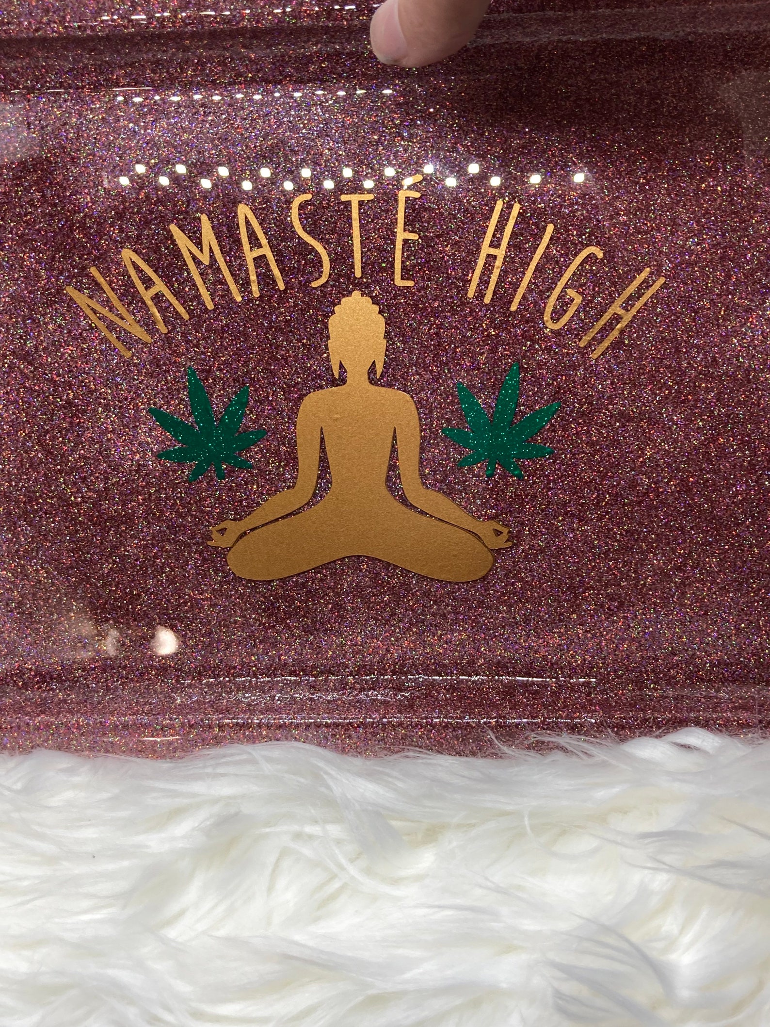 Namaste High Girly Rolling Tray Rolling Tray Set Rolling Etsy