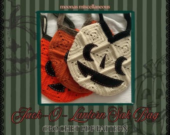 Jack-O-Lantern Crochet PDF Pattern