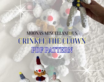 Crinkle the Clown PDF Pattern