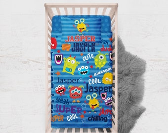 cookie monster crib sheets