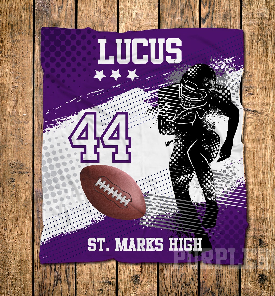 Football Gifts For Boys Football Themed Throw Blanket - 60x50 Inch Soft  Flannel Blanket For Boys \u0026 Football Fans Sports Throw Blanket, image size:1080x1163