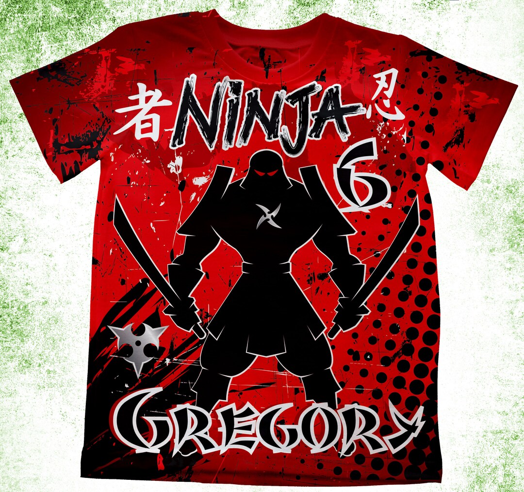 Ninja Birthday Shirt/personalized Martial Artist T-shirts/kids Birthday