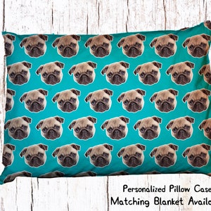 Vous chien sur une taie d’oreiller, Photo Pillowcase, Cadeaux amusants, Taie d’oreiller visage, taie d’oreiller photo personnalisée, 20x30 taie d’oreiller standard