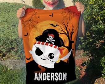 Trick or Treat candy bag/Custom Pillowcase bag/Halloween treat bag/Pillowcase candy Bag/Personalized halloween bag case/Halloween candy bag