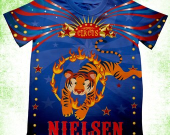 Circus birthday Shirt/Personalized Lion T-Shirts/Kids Birthday Shirts/Onesie®,Youth and Adult Shirts/Family Circus Shirts